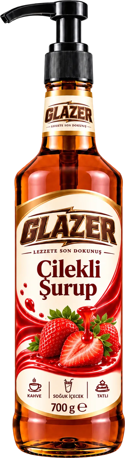 Çilekli Şurup